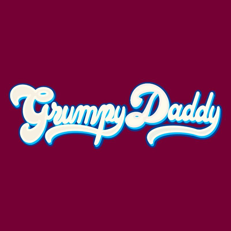 Grumpy Daddy Script - Color "Whipped Cream"