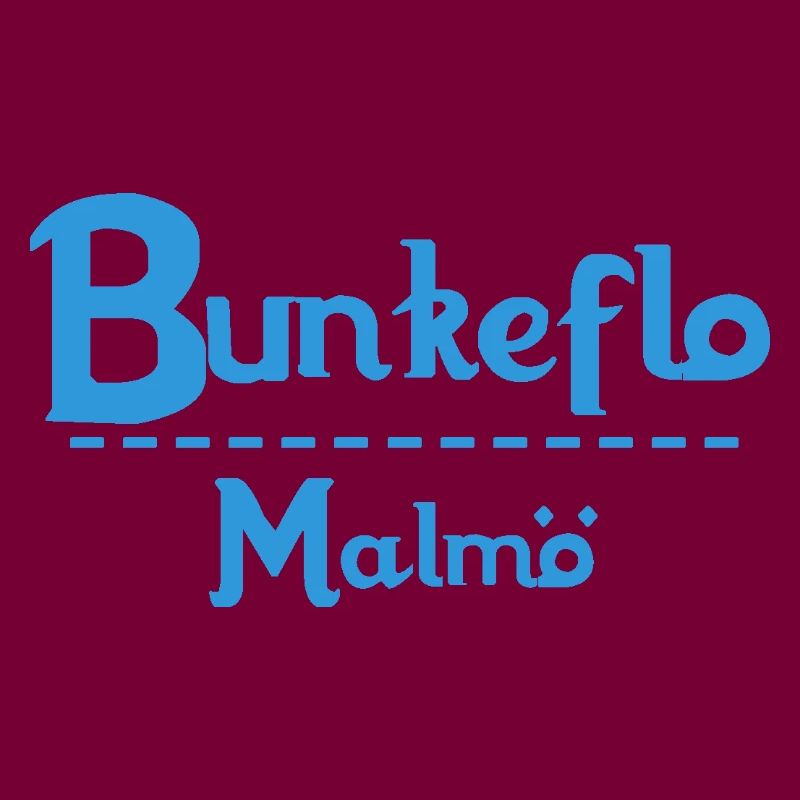 Centrum Malmö – Conception de texte bleu