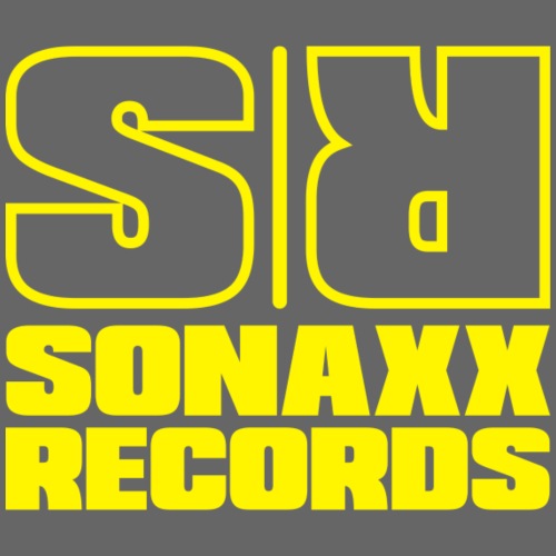 Sonaxx Records Logo gelb (quadratisch) - Unisex Kapuzenjacke