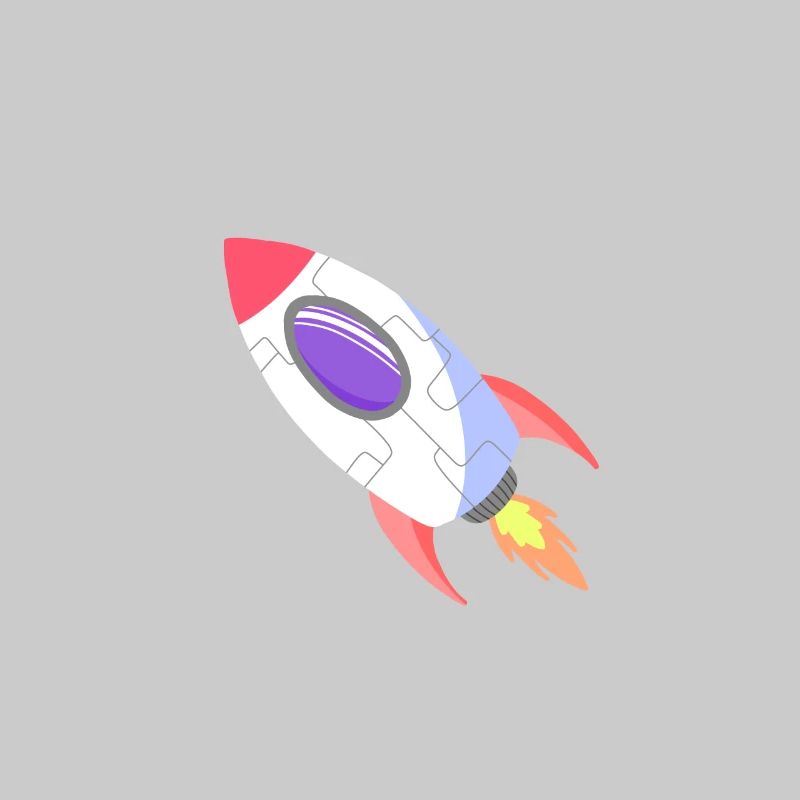 Space Rocket Pop Comic