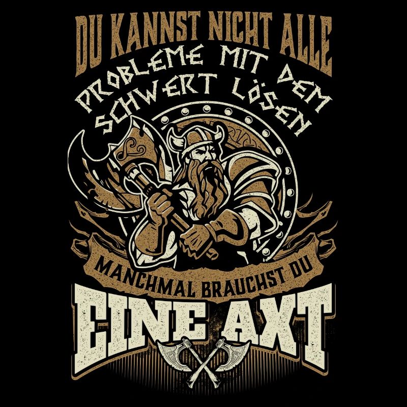 Wikinger Walhalla Odin Vikings Valhalla Axt