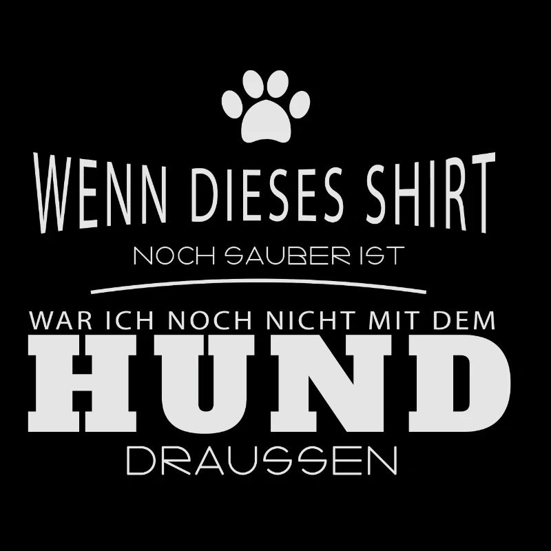 Mit dem Hund draussen gassi gehen