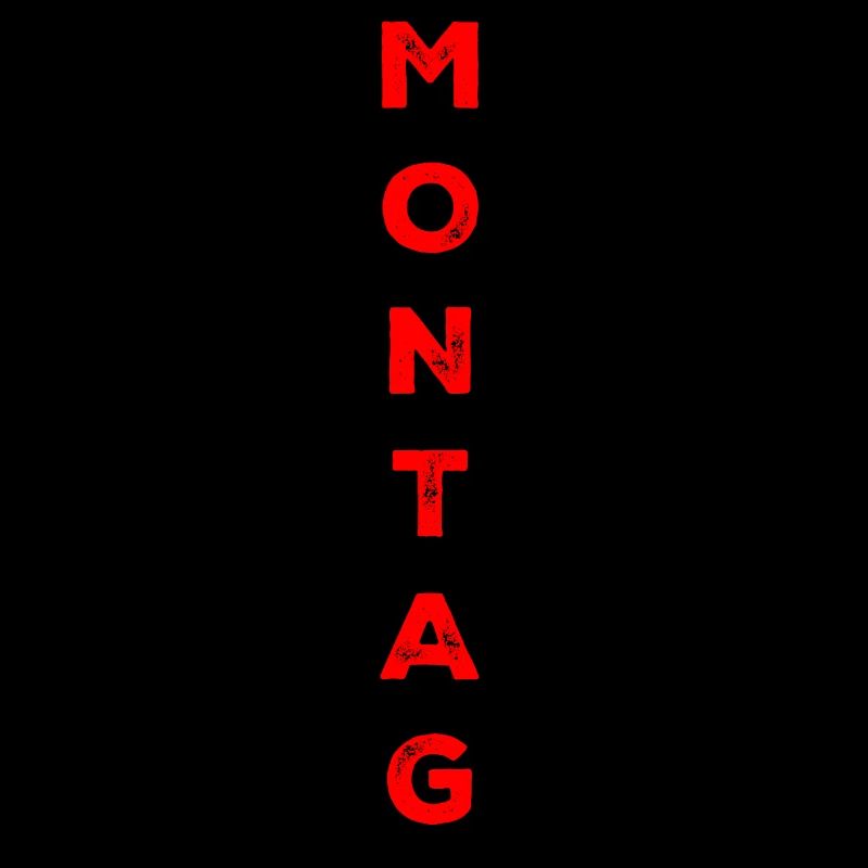  Montag - rot