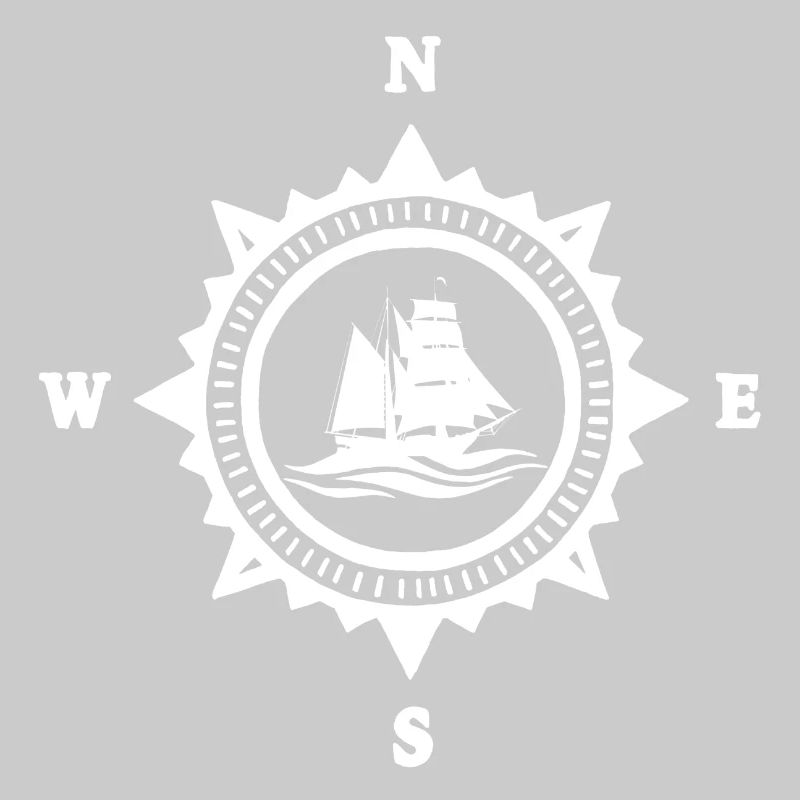 Das weiße Boot und der Kompass