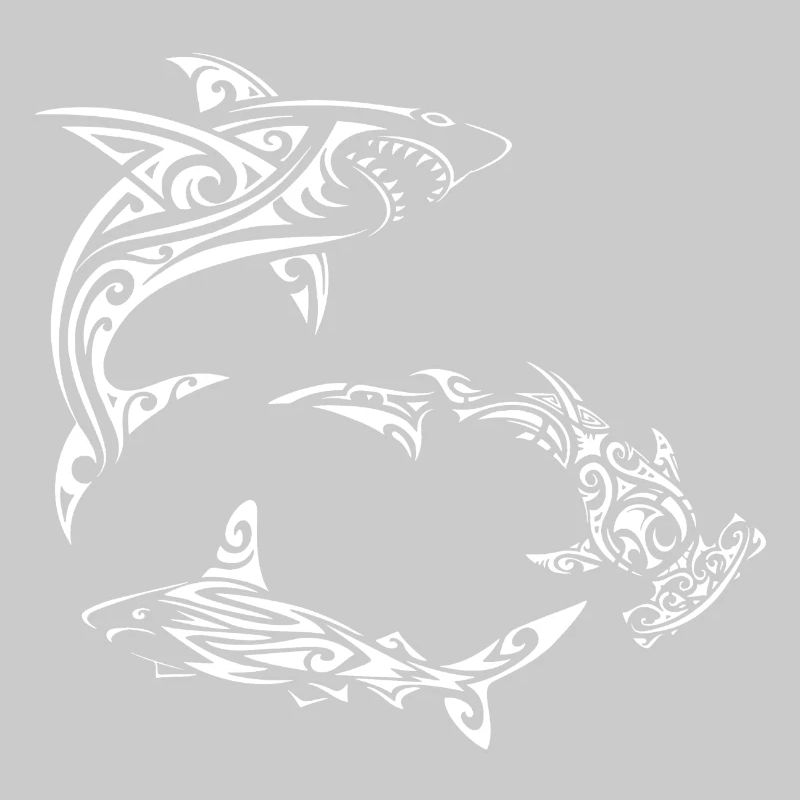 Requins polynésiens blancs