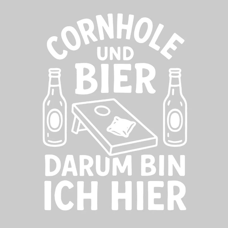 Cornhole und Bier - Darum bin ich hier