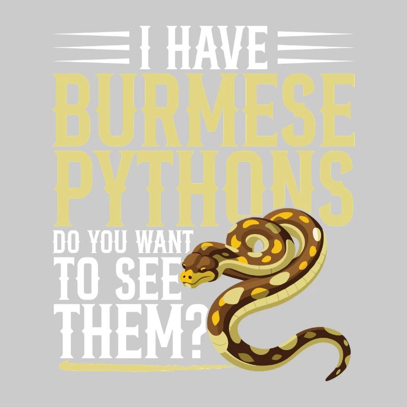 Burmesische Python HDE Schlangen-Stofftier-Reptil