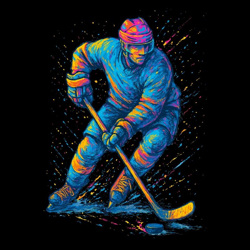 Eishockey Eishockeyspieler Mann