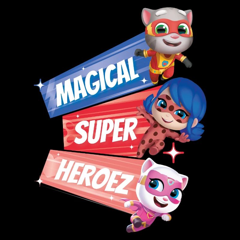 Talking Tom & Friends X Miraculous Superhéros