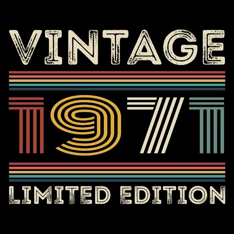 1971 Geburtstag 1971 Retro 1971 Geschenk 1971
