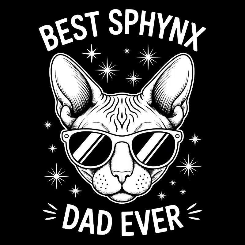 Chat Sphynx Disant Drôle Chat Sphynx Cadeau