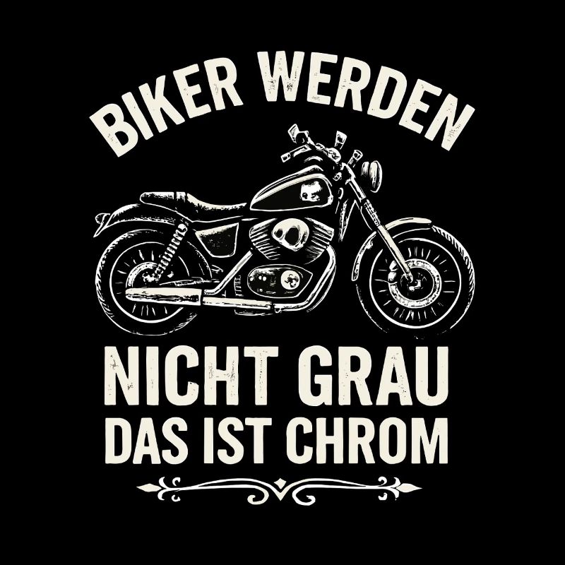 Les motards ne deviennent pas gris - c’est le chrome !