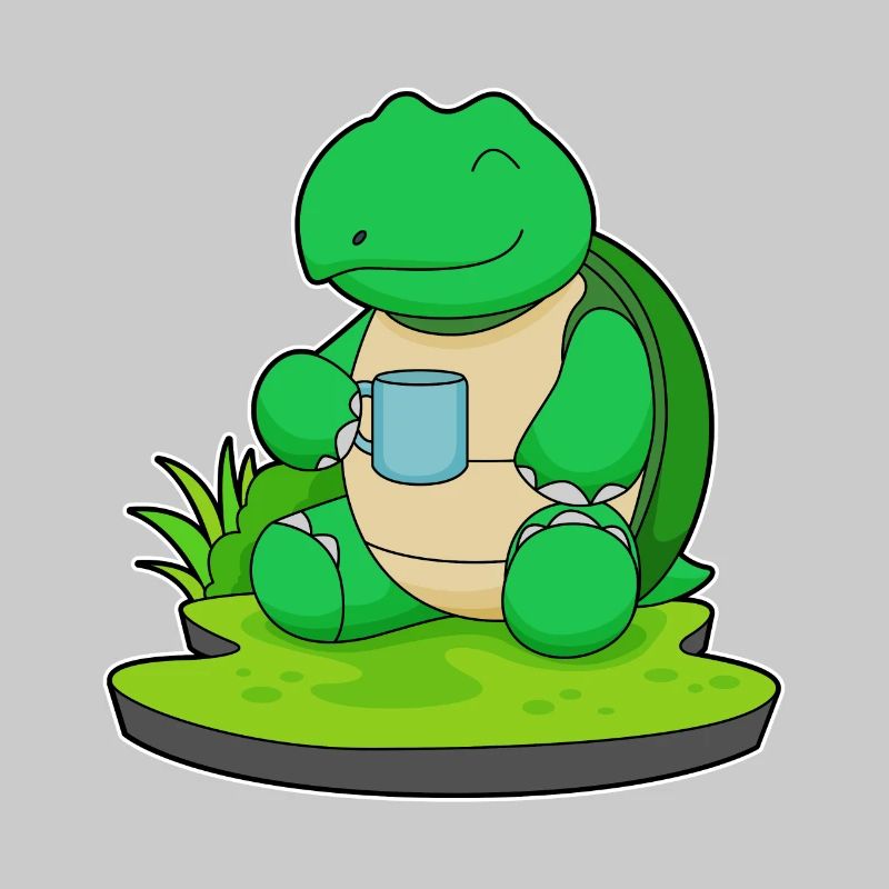 Turtle Mug Coffee