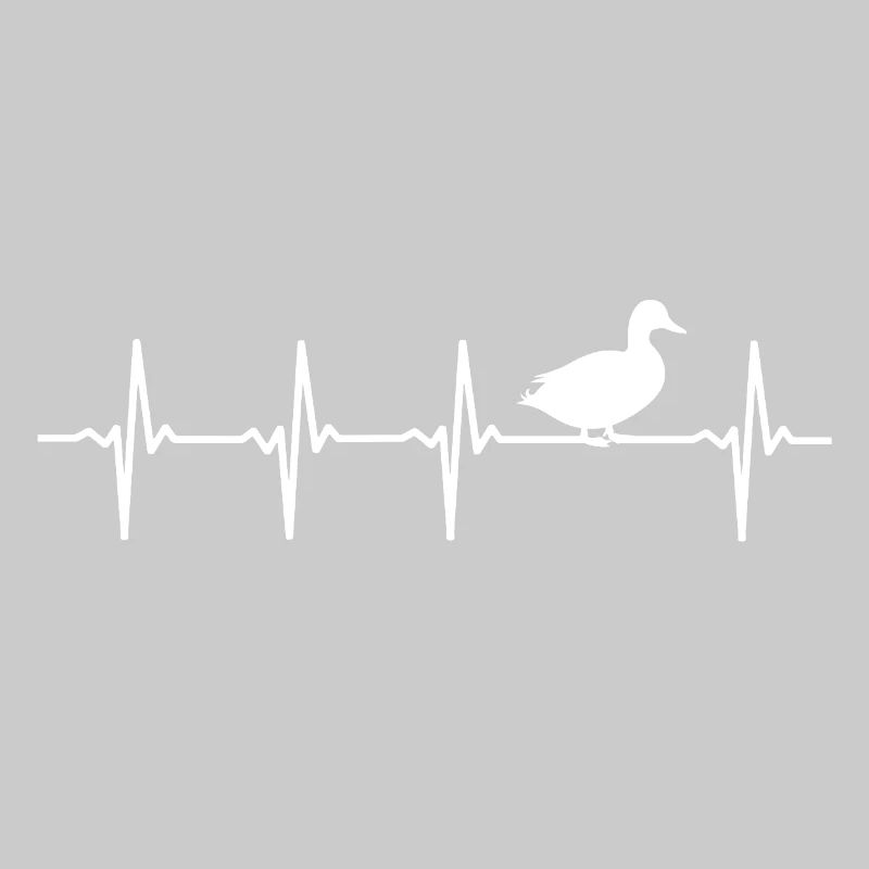 Entchen Herzschlag Enten Entchen