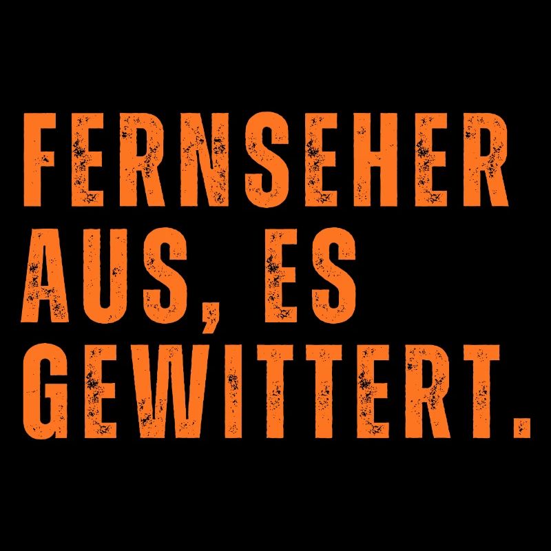 Fernseher aus, es gewittert!