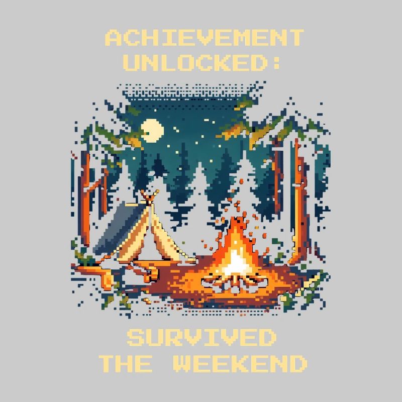 Achievement Unlocked Bushcraft Weekend Survived