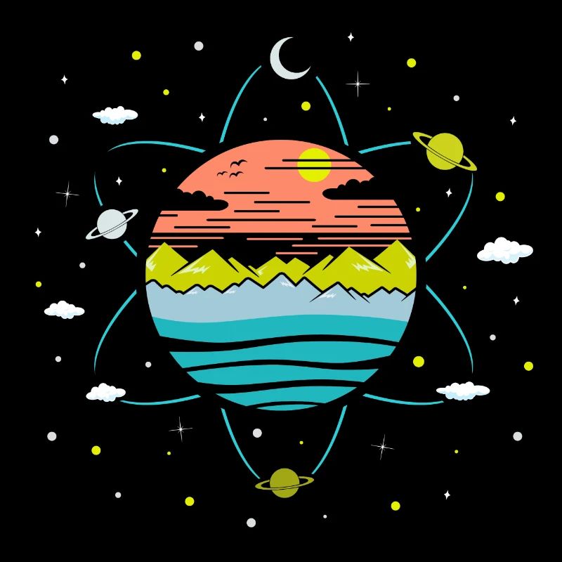 Sommer-Vibes - Sternennacht - Sommer-Parfüm Tshirt