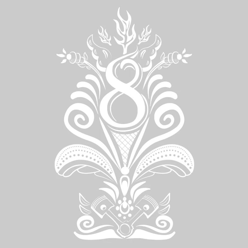 Kurbits V8 No :2 - blanc