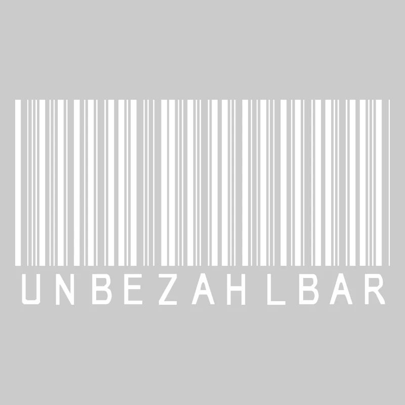 Code-barres PRICELESS blanc