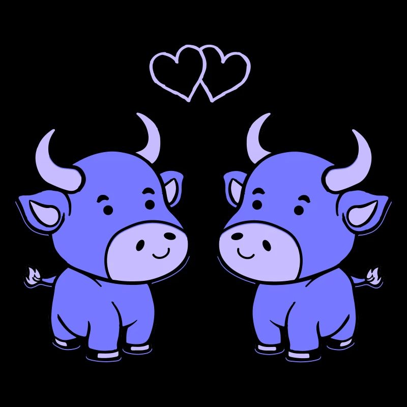 vache bébé amour