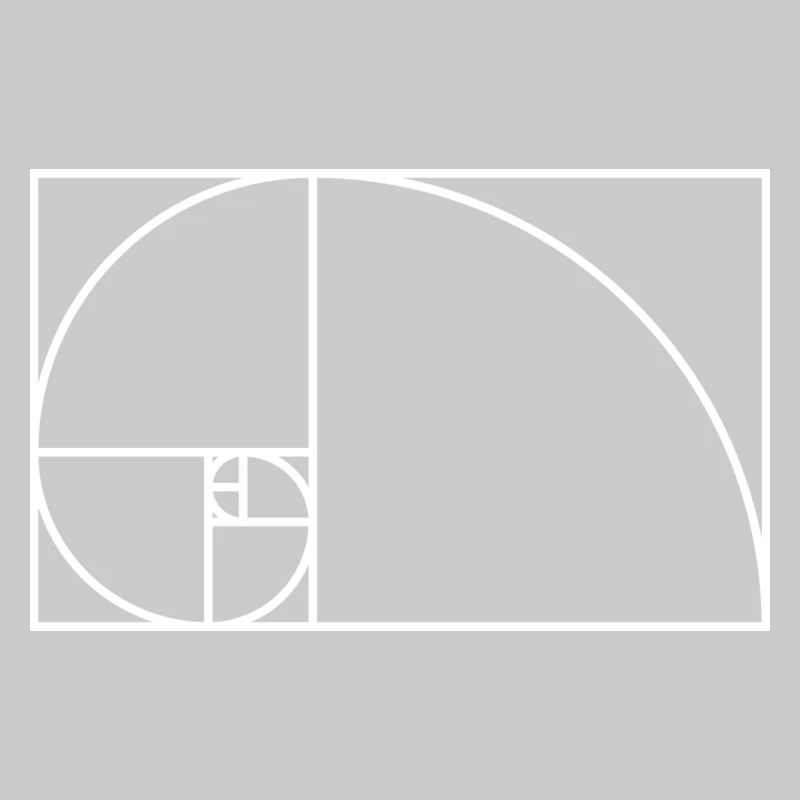 Fibonacci Spirale Mathematik Geschenk Idee Nerd