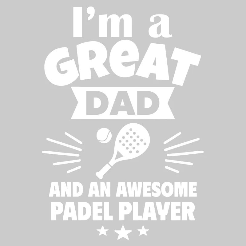 Ich bin ein toller Papa und ein Padel-Ass