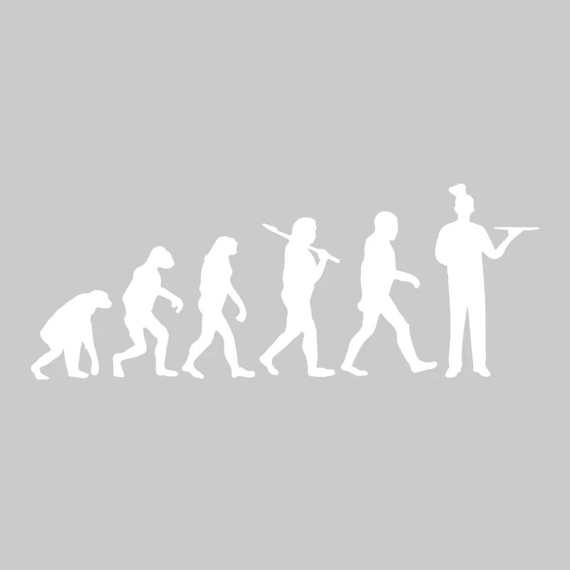 Evolution serveur de cadeau Serveuse Barista
