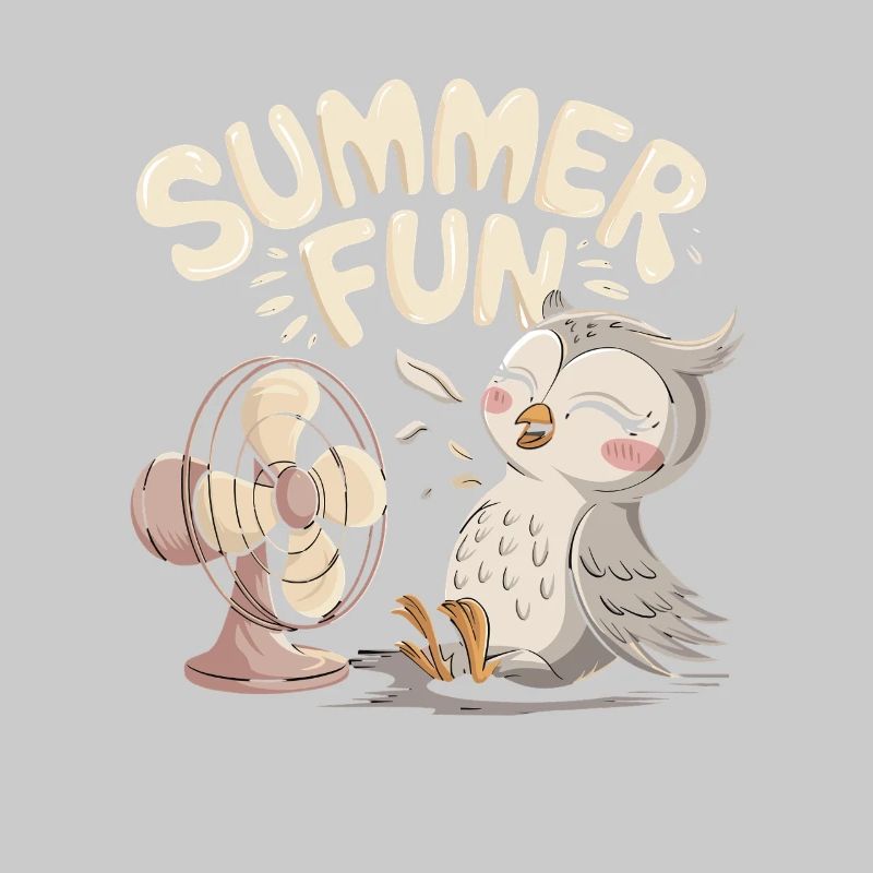 Summer Fun Eule mit Ventilator