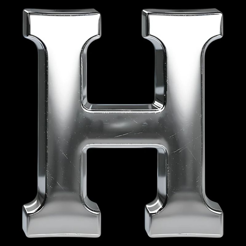 Chrome ,, H " Metallic