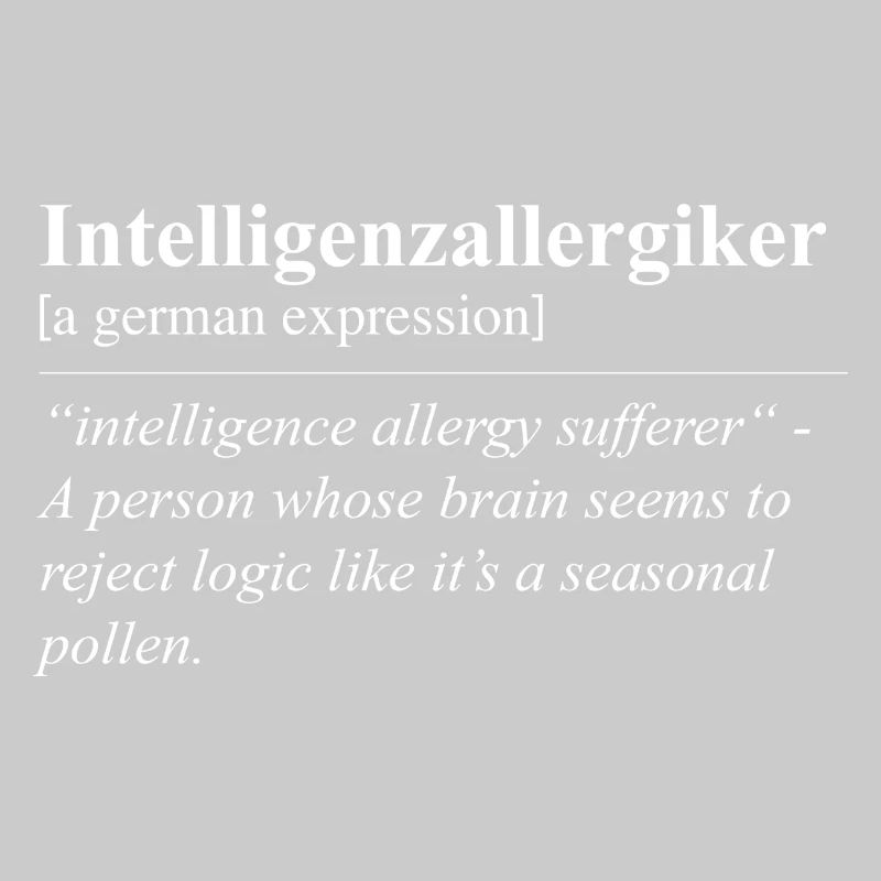 Funny German Idiom