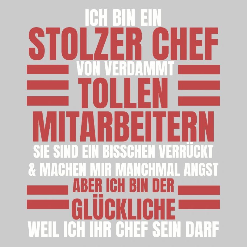 Ich Bin Ein Stolzer Chef Geburtstag Geschenk