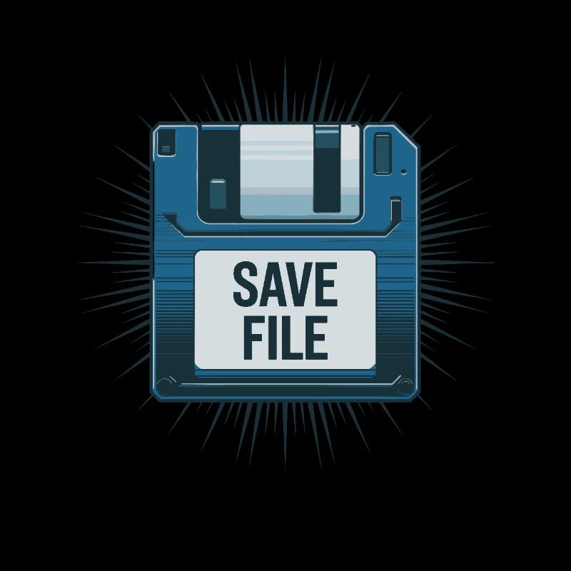 Save Disk Diskette 90s PC für einen Computer
