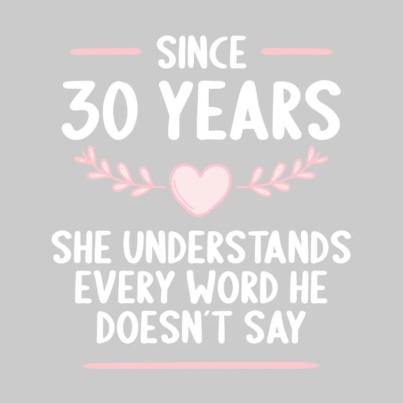 30 years married 30th wedding anniversary