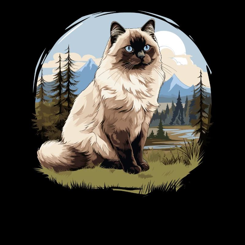 Birman Cat Birma Katze