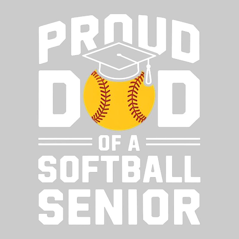 Fier diplômé de l’école secondaire Softball Dad