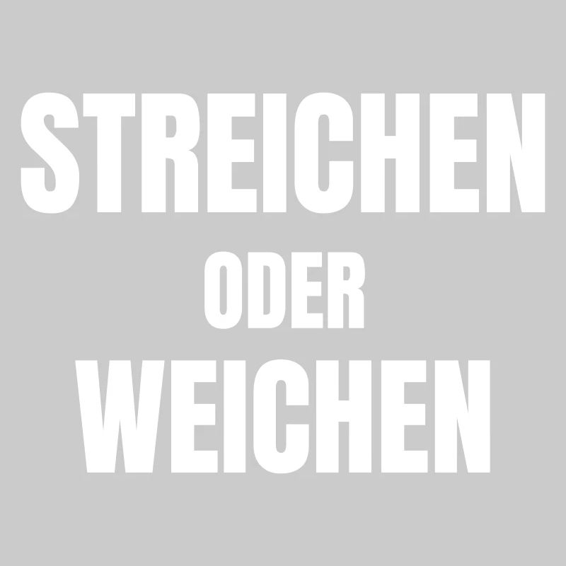 Steichen oder weichen!