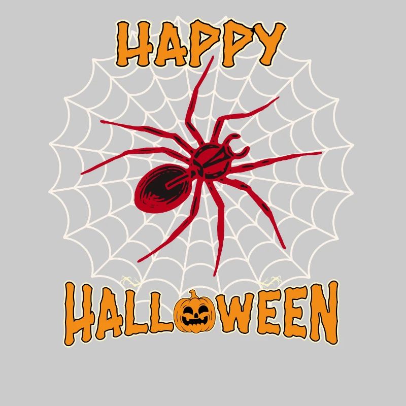 Conception de coeur d’araignée d’Halloween