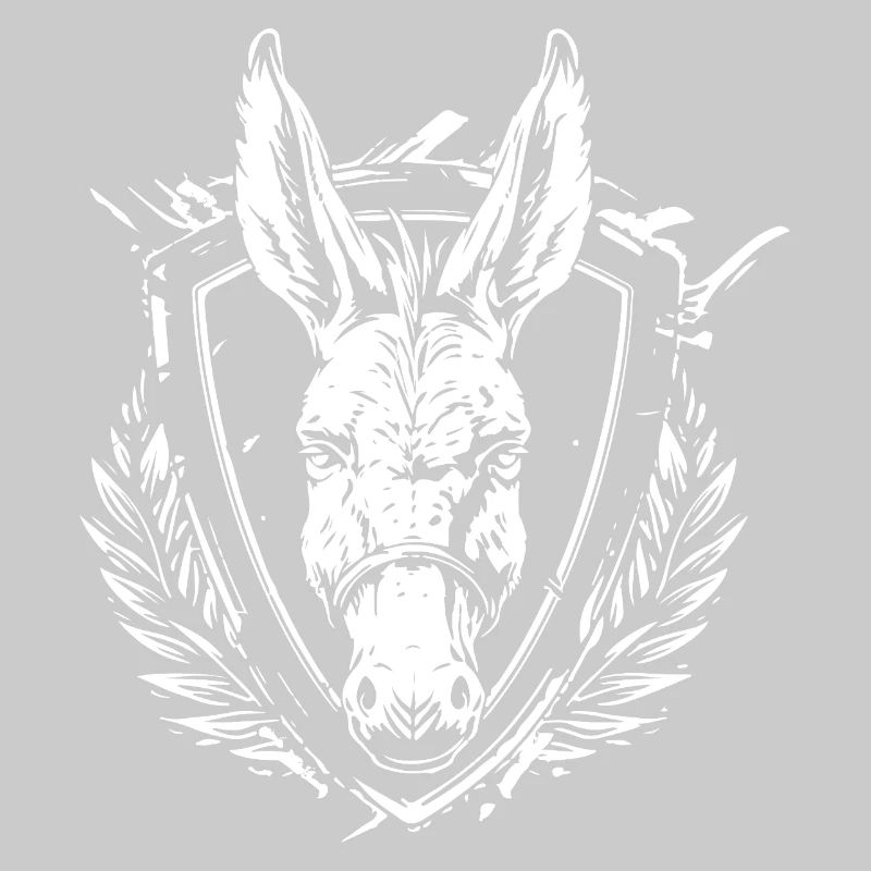 Blason du feuillage du Bouclier d’âne