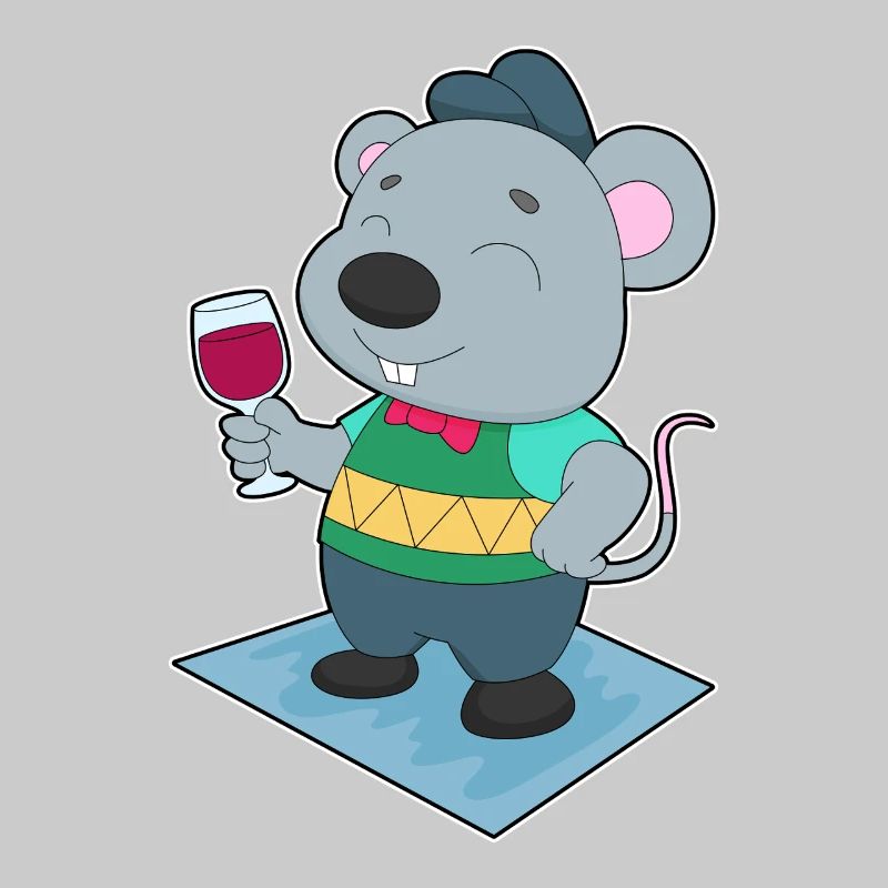 Mouse Red Wine