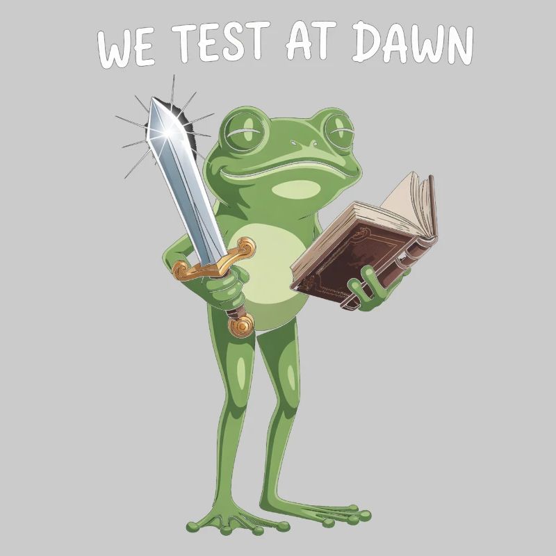 Dawn Quest Frog : Épée et Tome