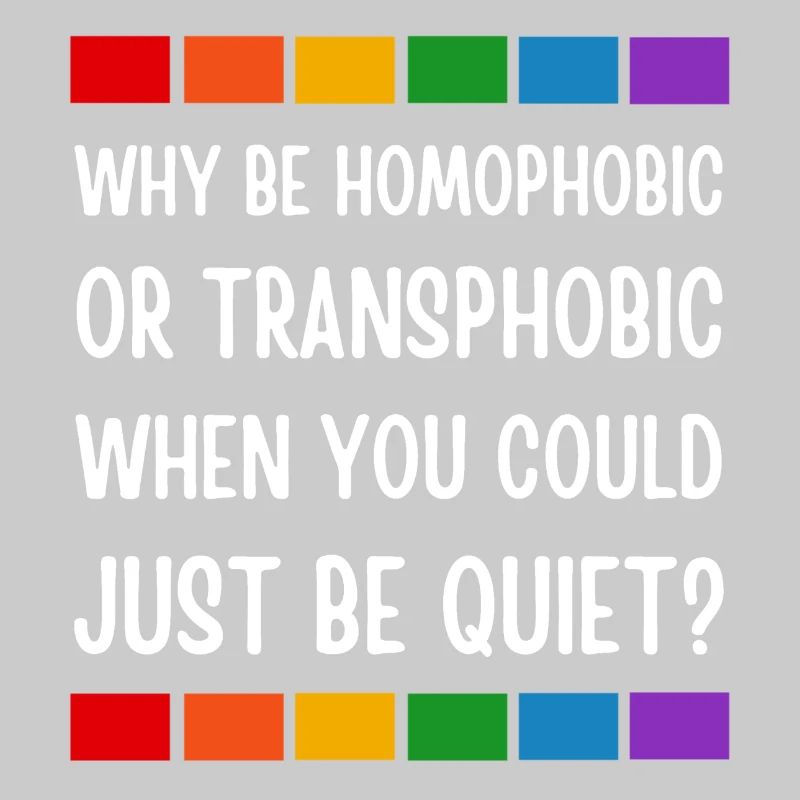 LGBT. Warum homophob oder transphob sein?