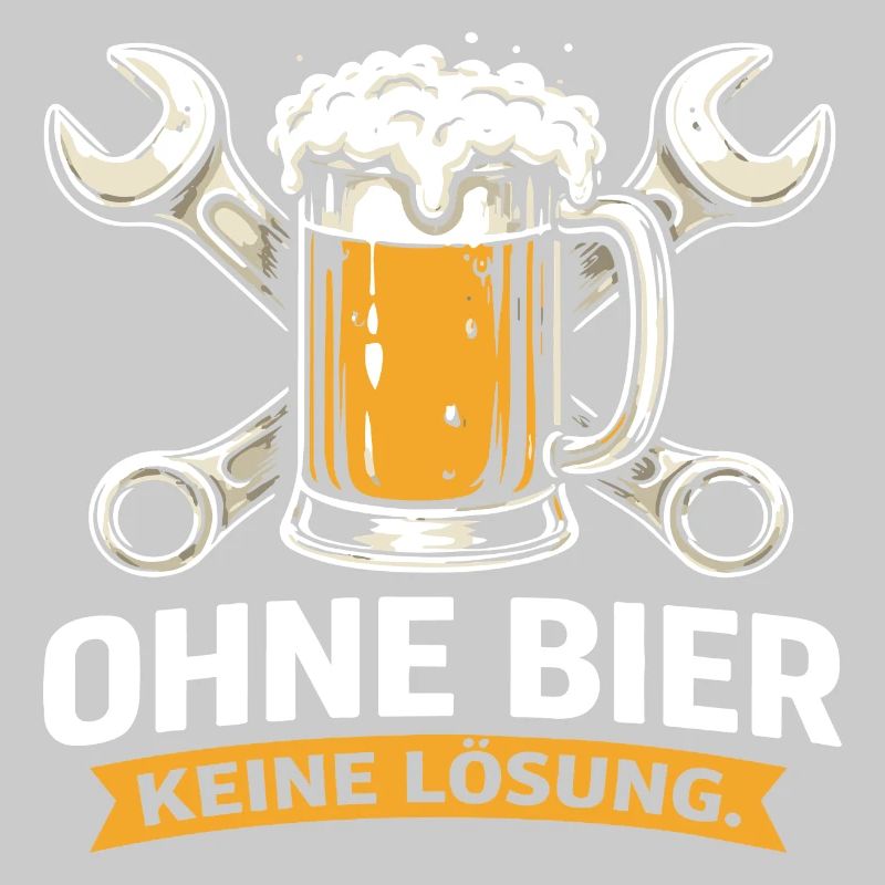Pas de solution sans bière – Camiseta Beer & Tools