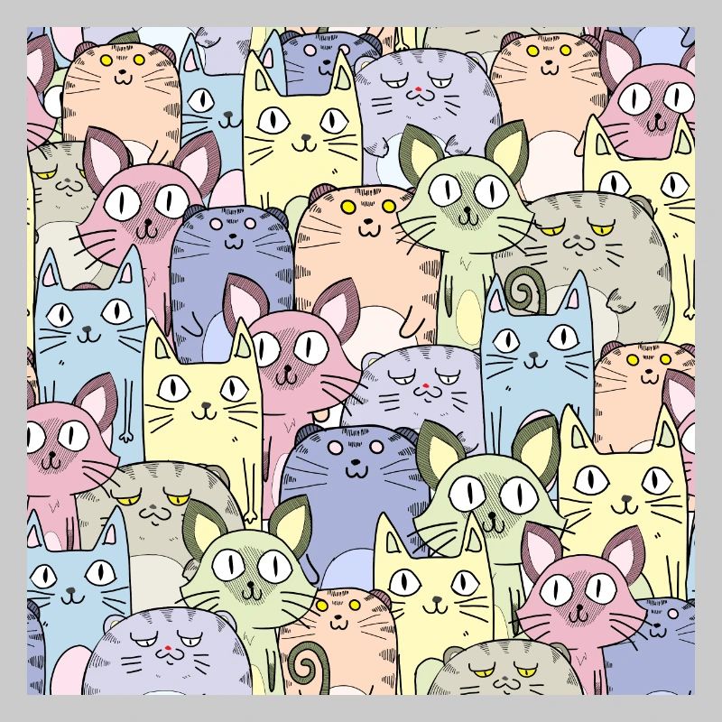 Cat Pattern Cat Wallpaper Cat Pattern