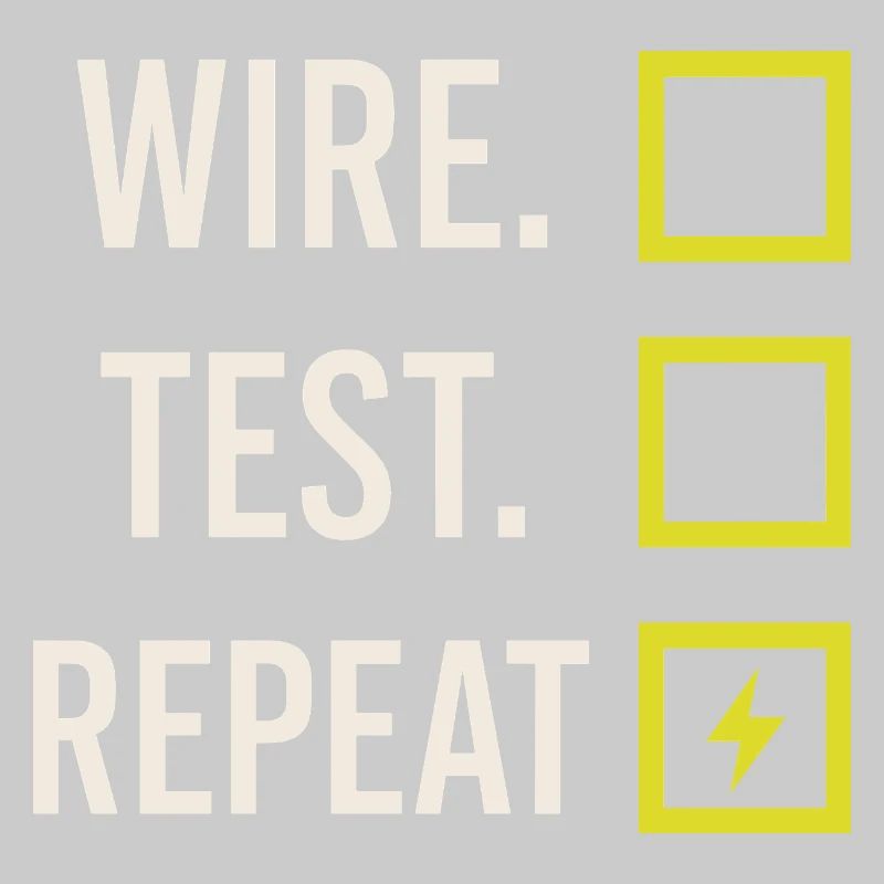 Apprentice electrician, student in the electrical trade