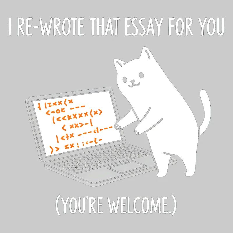 Code cat explains tasks