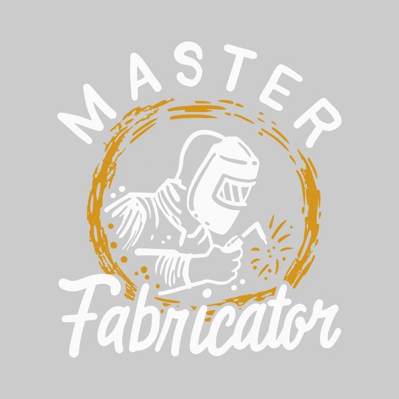 Master Fabricator Welding Graphic Tee Design