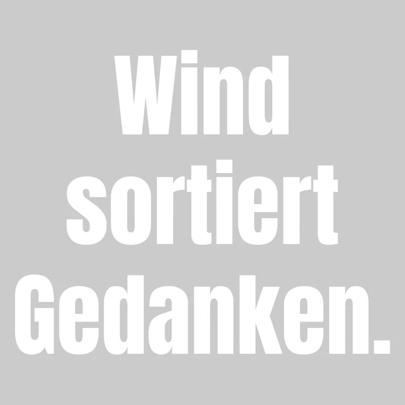 Wind sortiert Gedanken