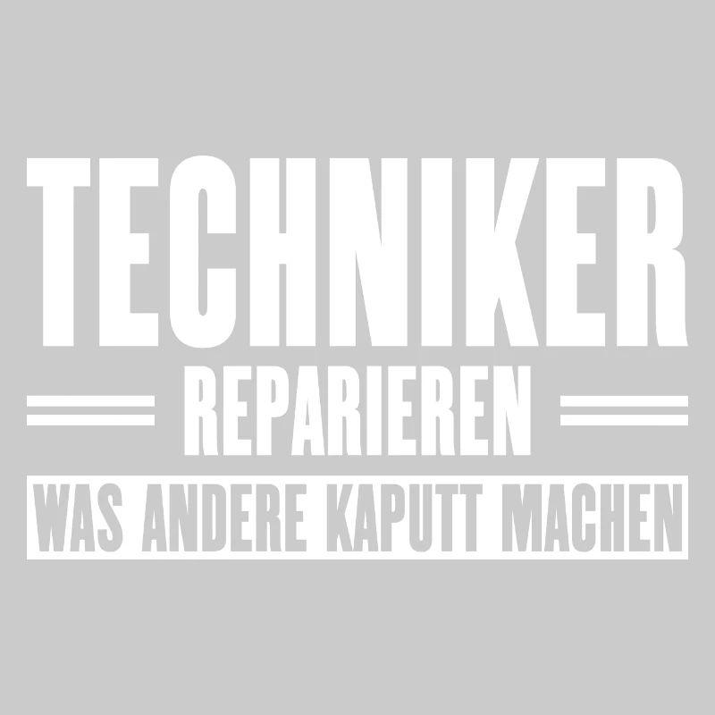Service technician support slogan for craftsmen