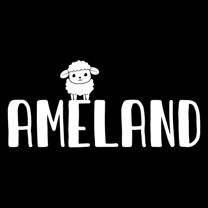 Süßes Schaf Ameland