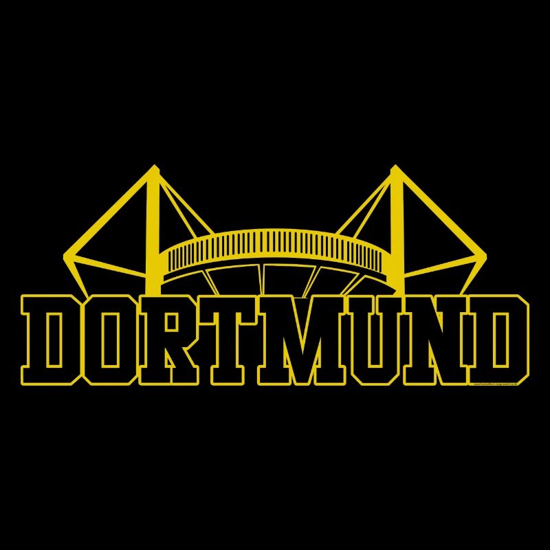 Fan du stade de Dortmund